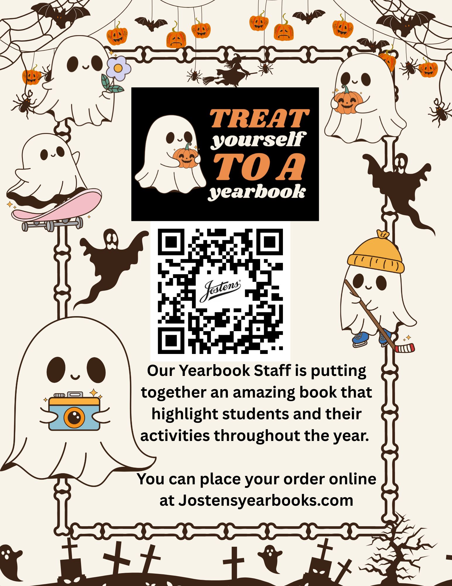 yearbook flyer